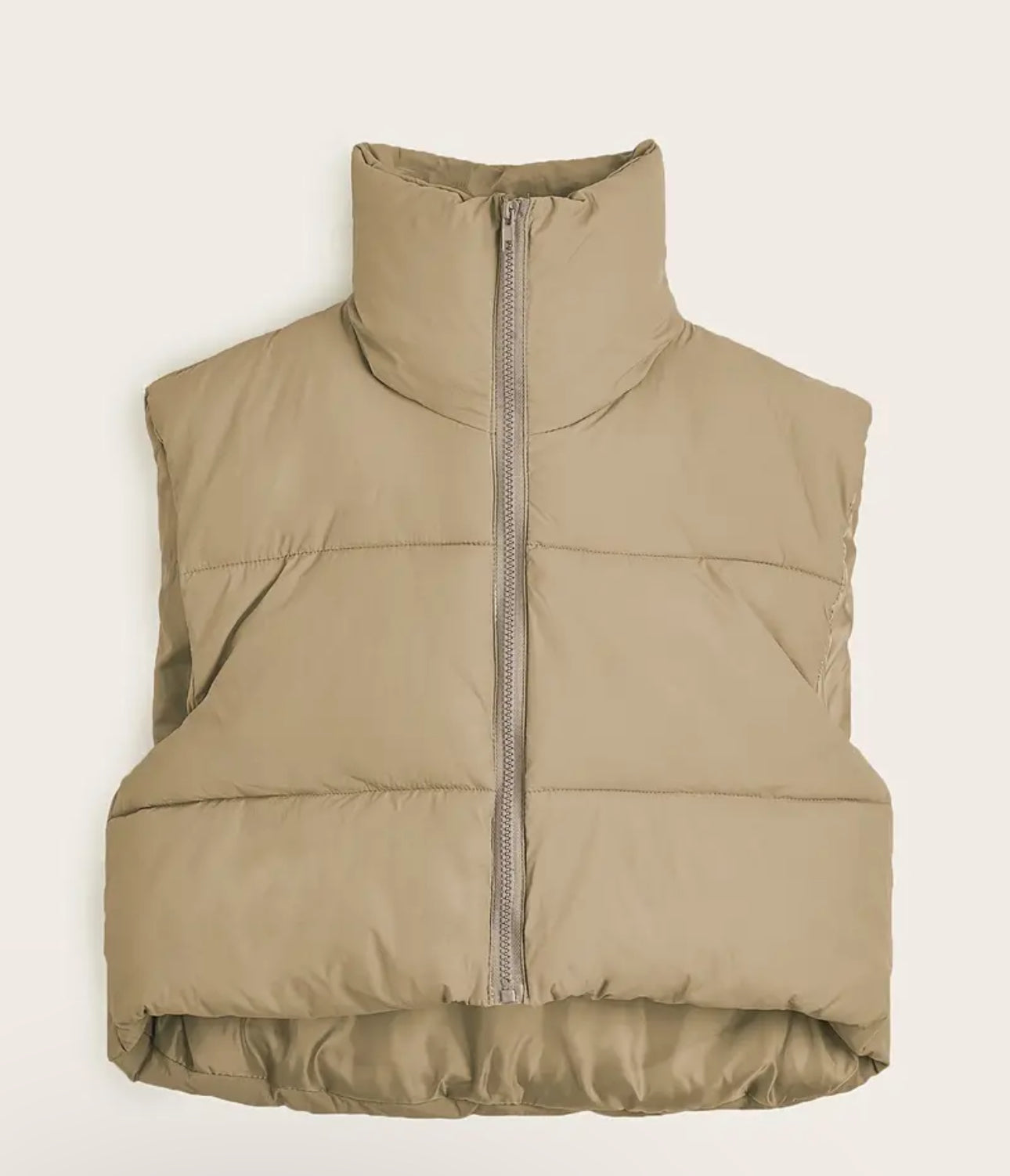 Powerpuff in Tan "Puff Vest"